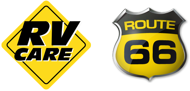 RV Care and Route 66 Logos