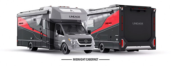 Lineage Midnight Cabernet Paint Option