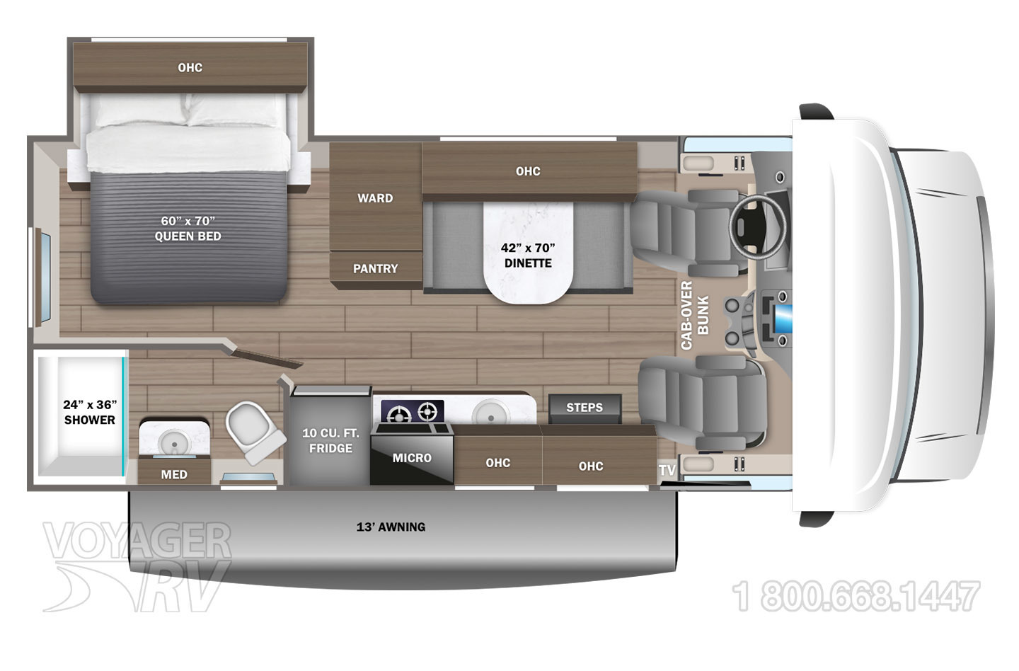 2025 Jayco Redhawk SE 22EF Floorplan