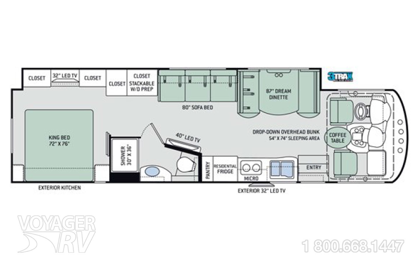 2015 Winnebago Sightseer 33C Floorplan