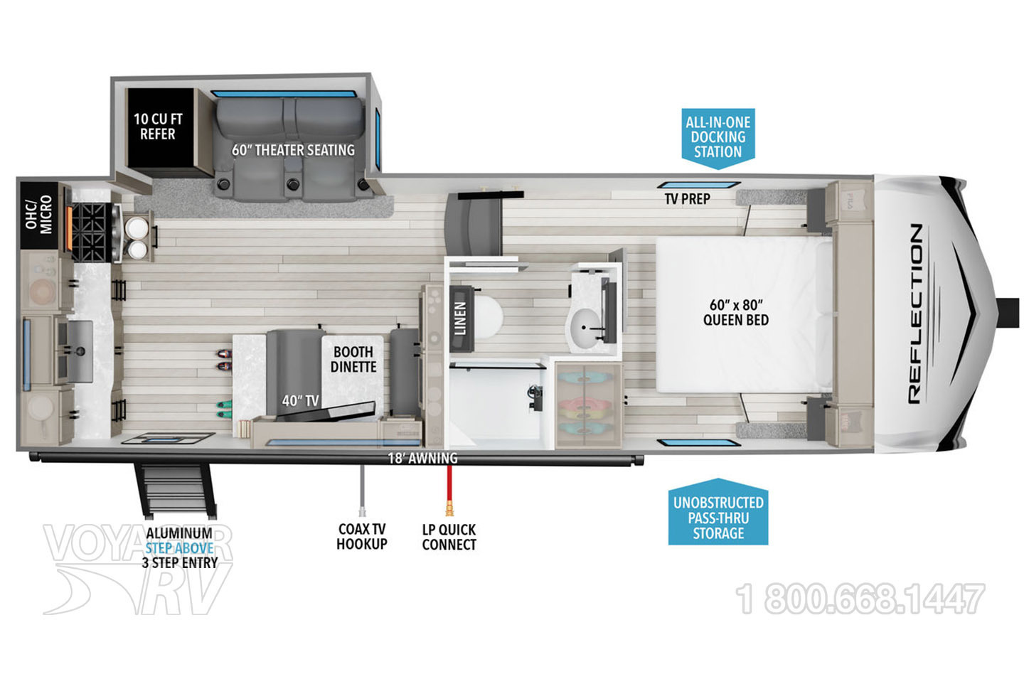 2023 Jayco Eagle HT 24RE Floorplan