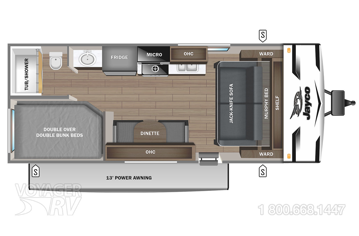 2025 Keystone Passport SL 229BHWE Floorplan