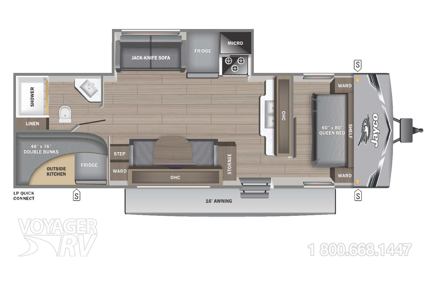 2025 Keystone Passport SL 229BHWE Floorplan