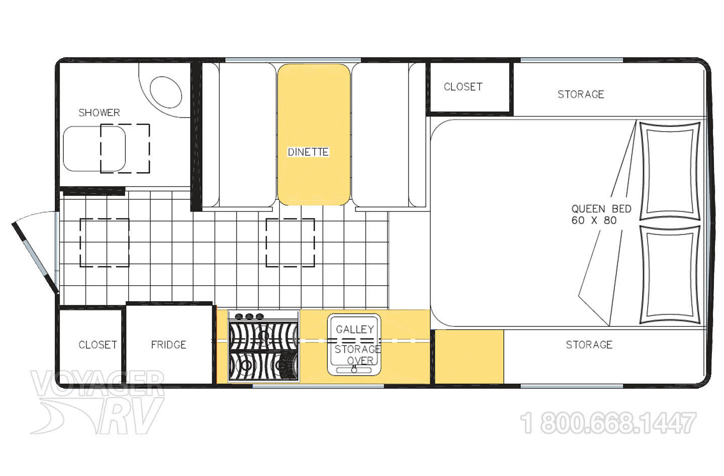 2025 Lance SQ805  Floorplan