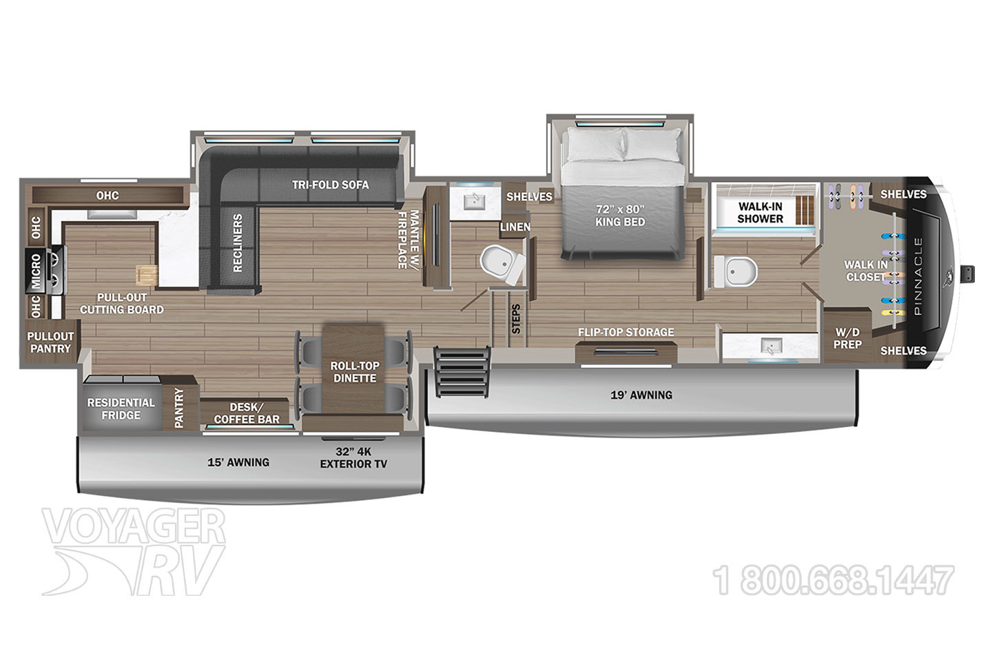 2025 Jayco Pinnacle 38FBRK Floorplan