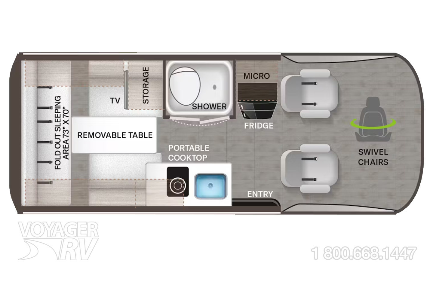 2025 Jayco Swift 20Y Floorplan