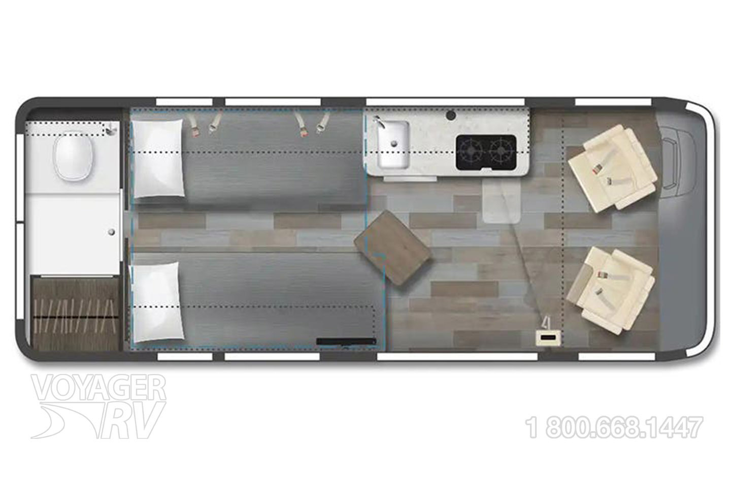 2025 Jayco Swift 20E Floorplan