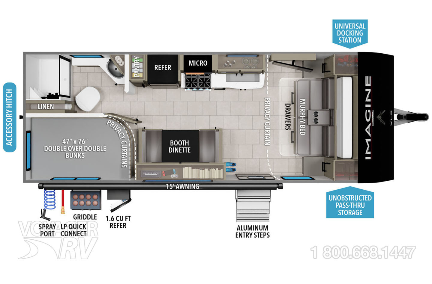 2025 Keystone Passport SL 229BHWE Floorplan