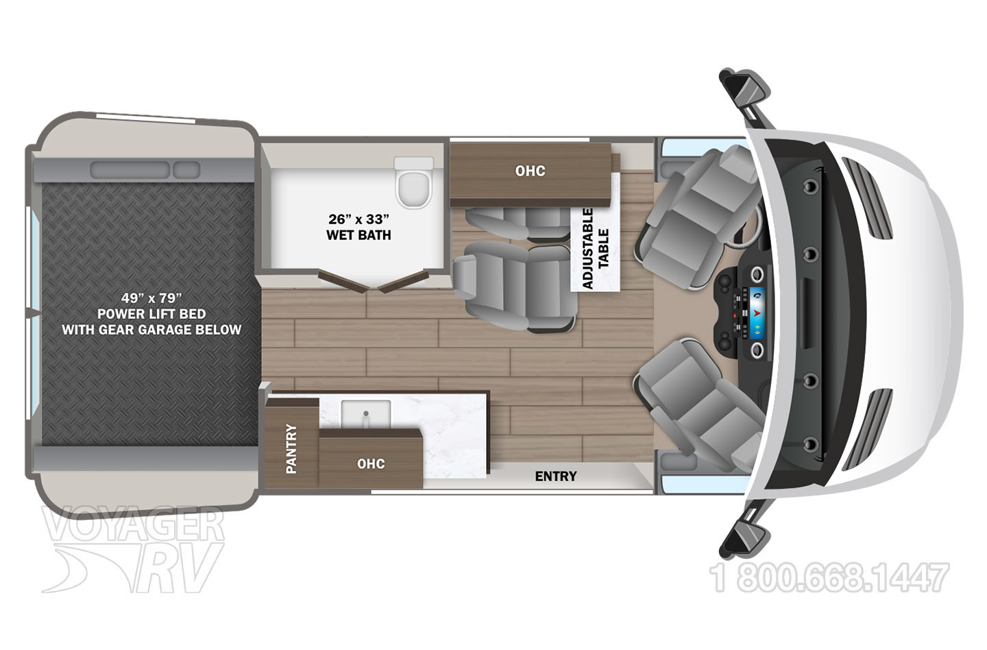 2025 Jayco Terrain 19Y Floorplan