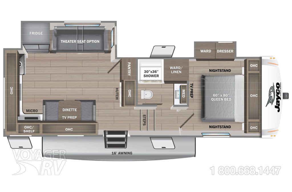 2025 Jayco Eagle SLE 24MLE Floorplan