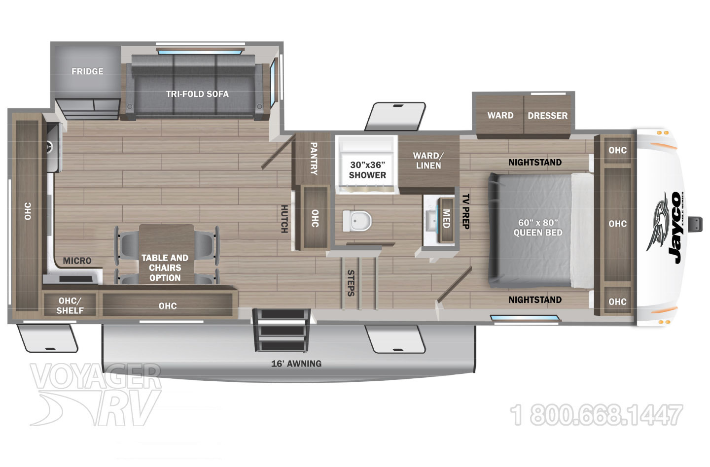 2025 Jayco Eagle SLE 24MLE Floorplan