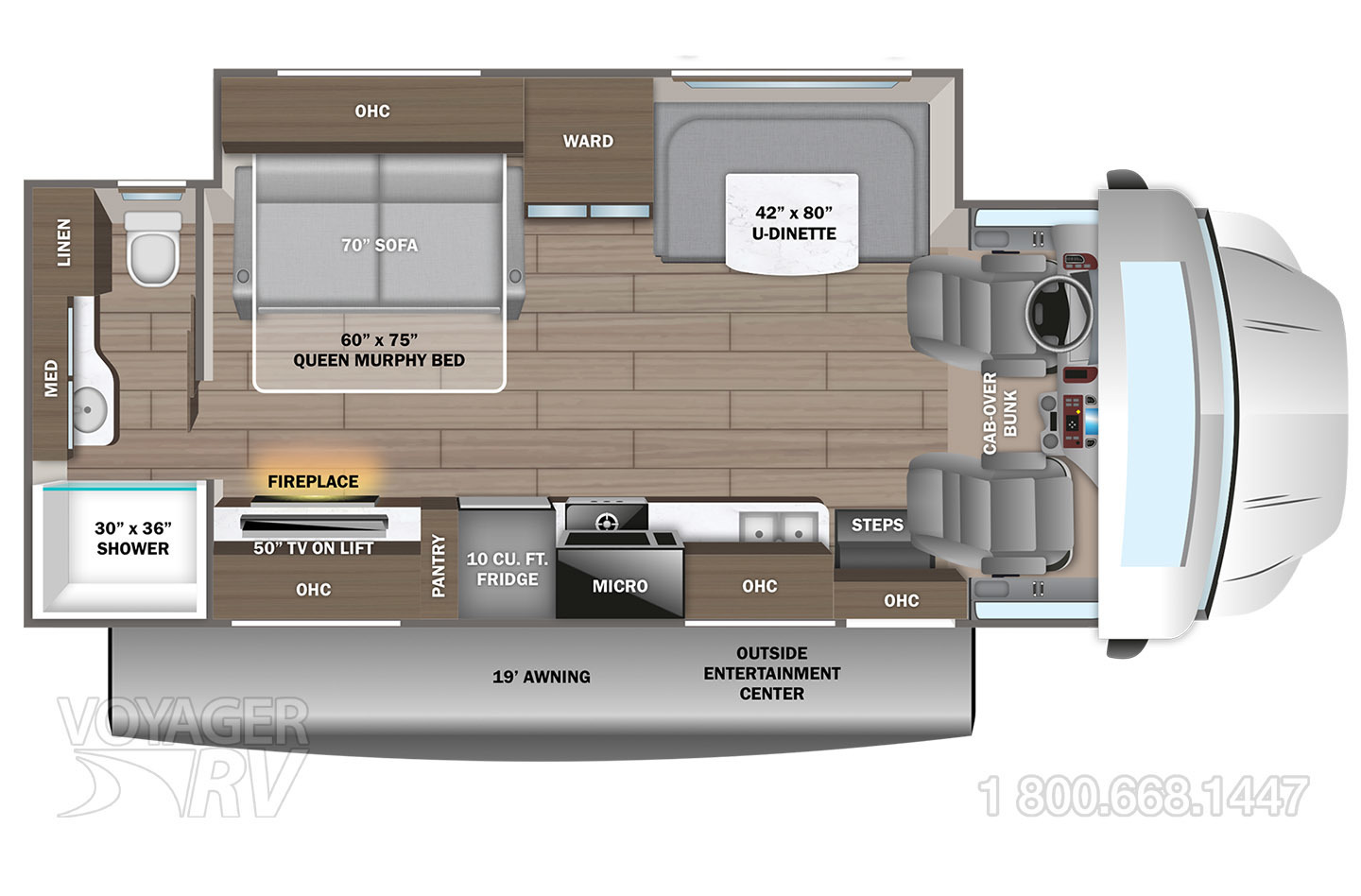 2025 Jayco Greyhawk XL 30M Floorplan