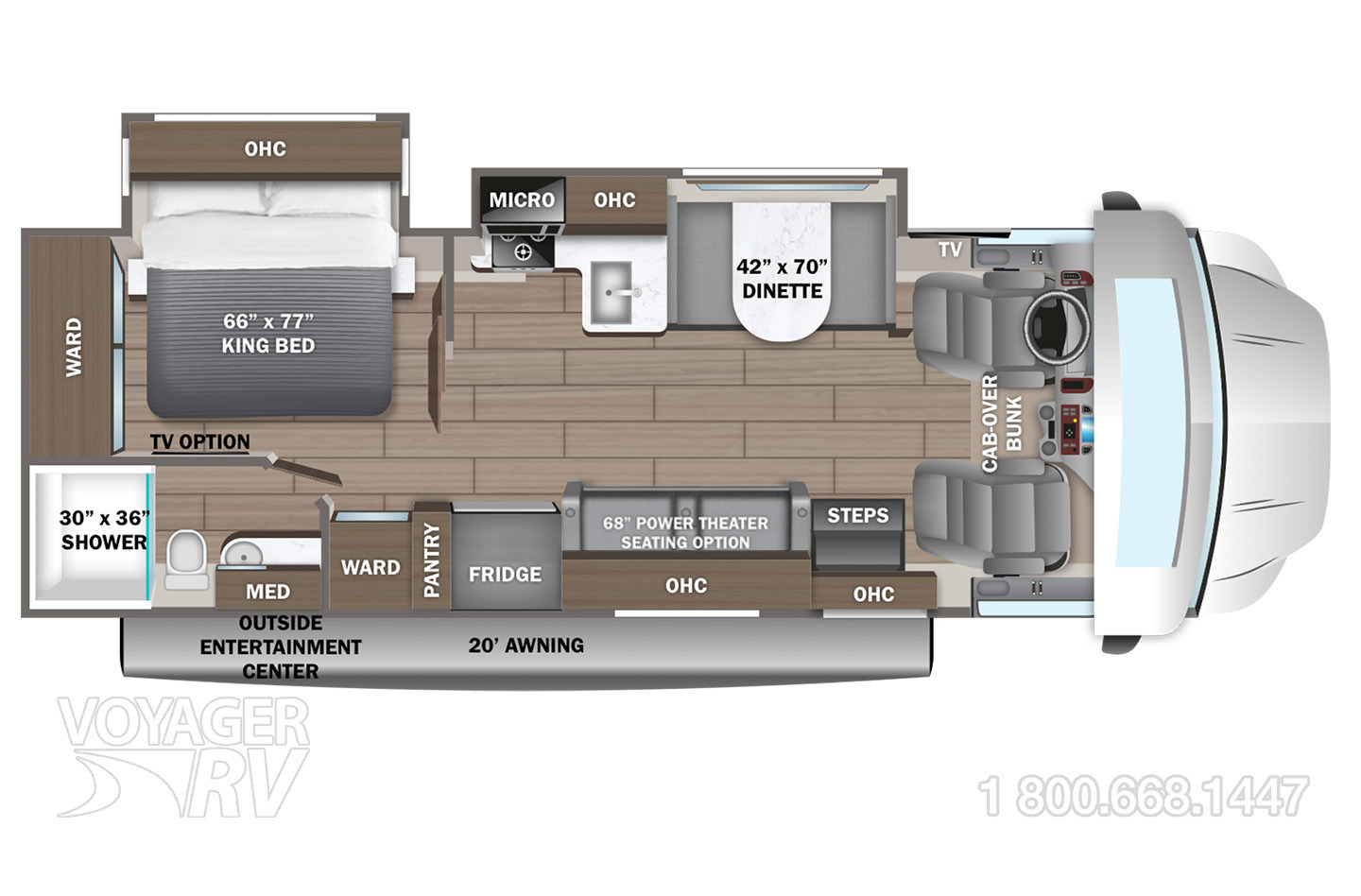 2025 Jayco Greyhawk XL 32U Floorplan