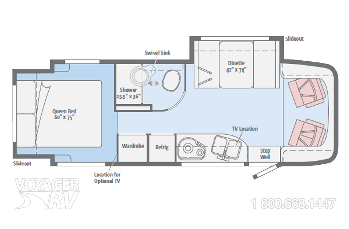 2023 Jayco Greyhawk 27U Floorplan