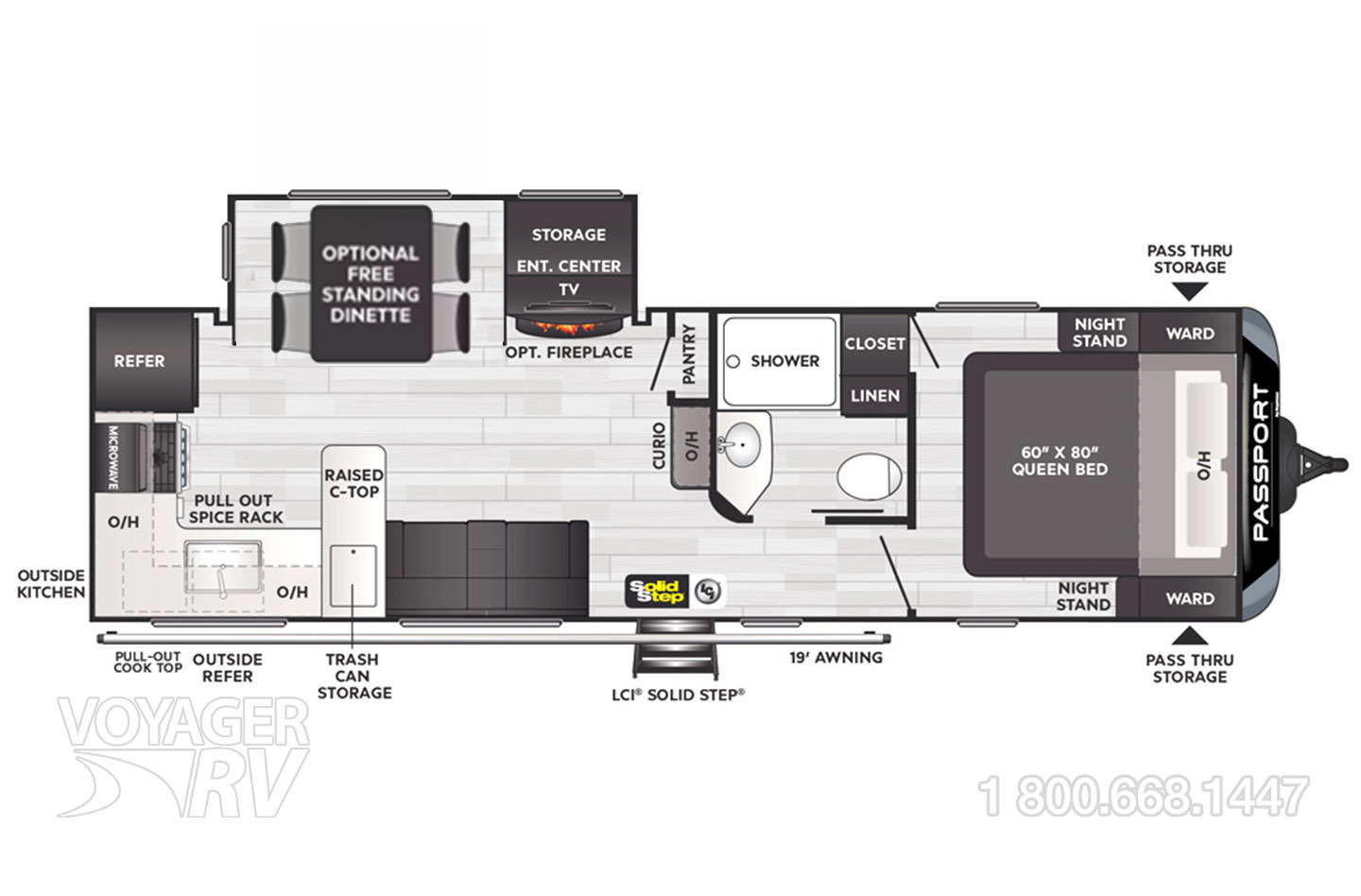 2023 Grand Design Imagine XLS 22MLE Floorplan