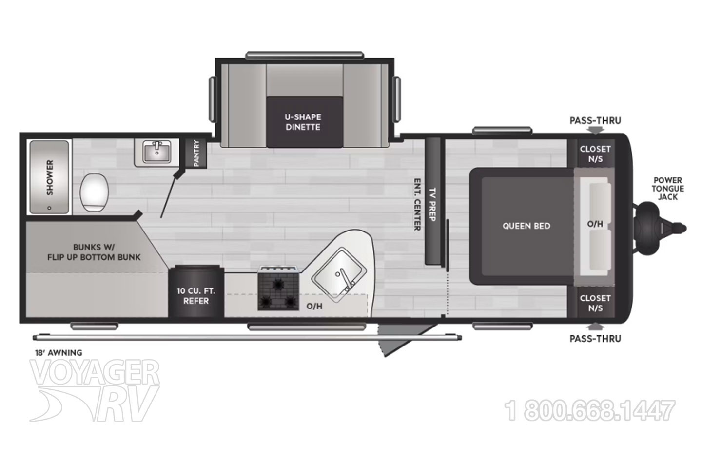 2025 Keystone Passport SL 229BHWE Floorplan