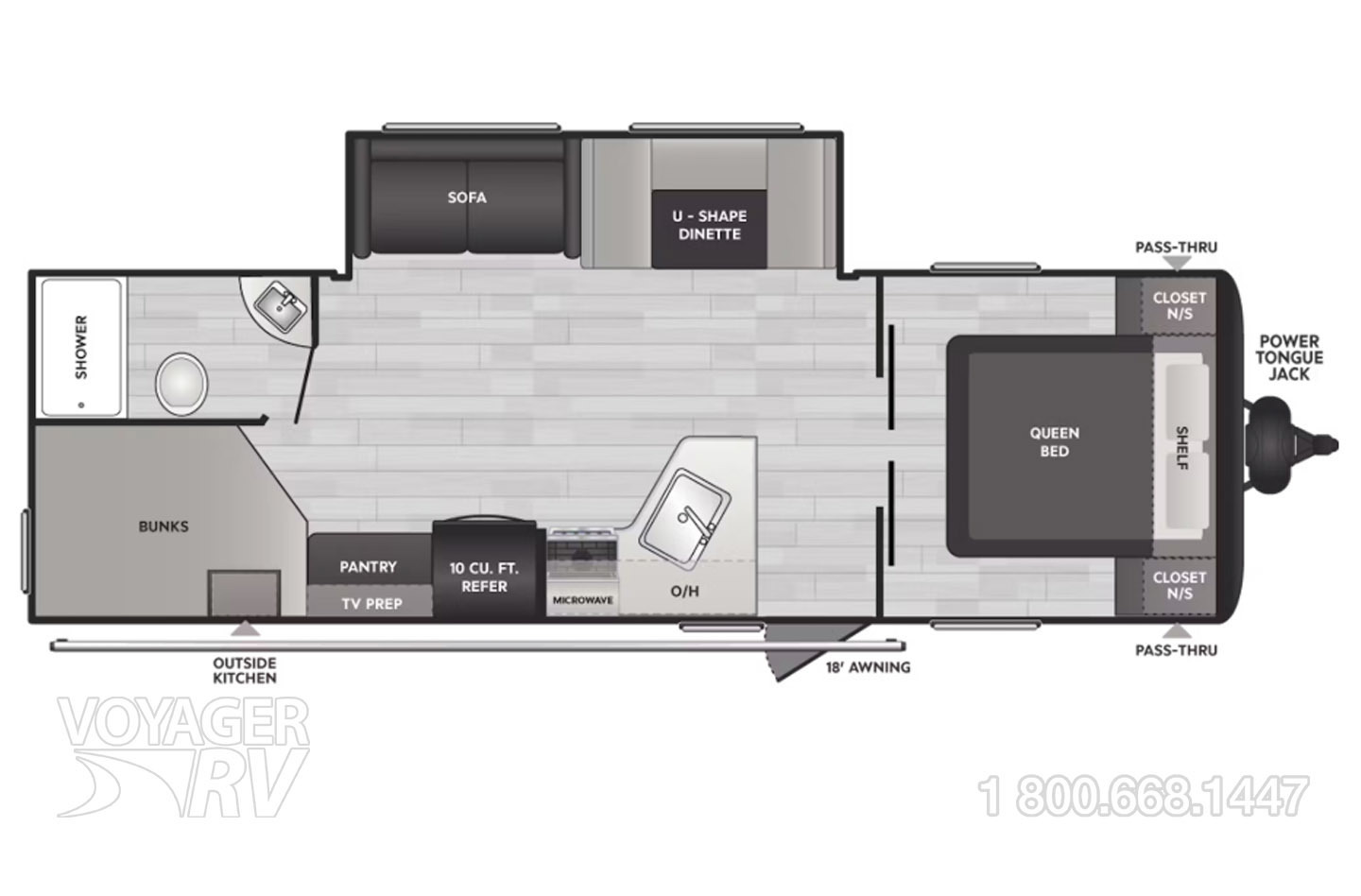 2025 Keystone Passport SL 229BHWE Floorplan