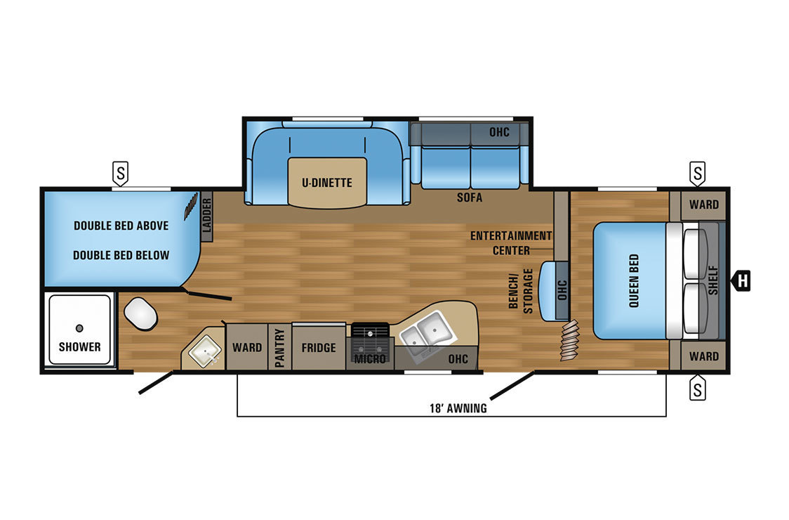 For Sale: New 2017 Keystone Passport 2670BHWE Travel Trailers| Voyager ...