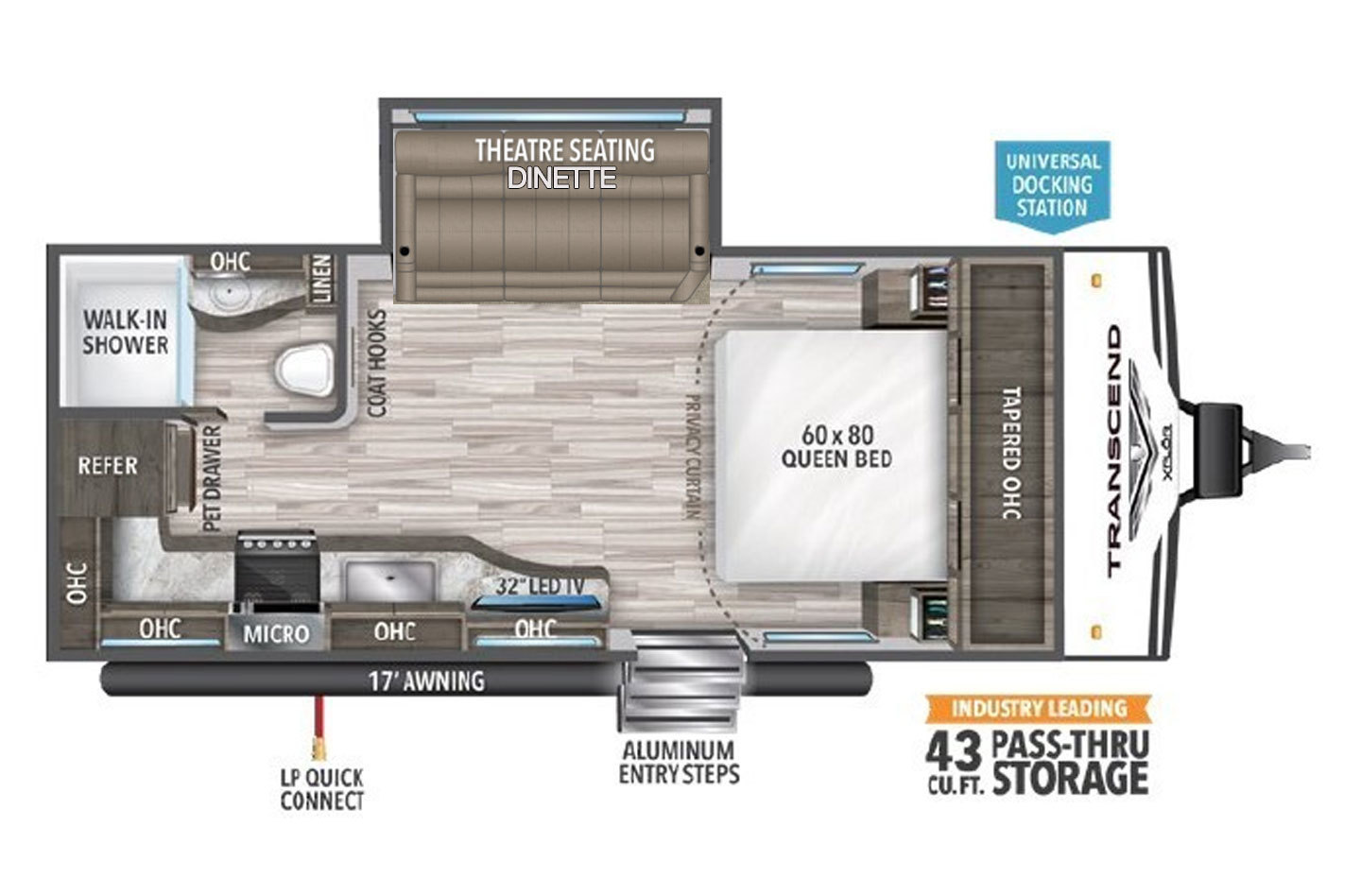 For Sale: New 2022 Grand Design Transcend Xplor 200MK Travel Trailers ...