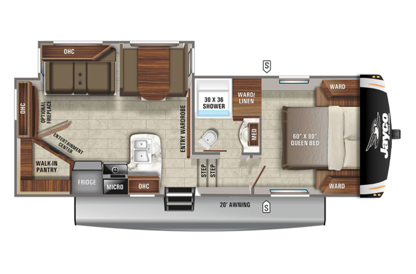 For Sale New 2023 Jayco Eagle HT 24RE 5th Wheels Voyager RV Centre